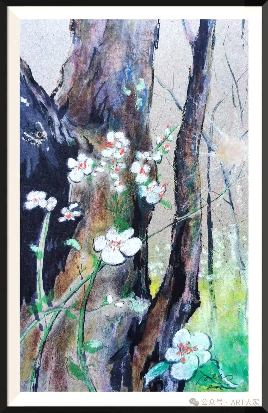 《八月李花白》之三